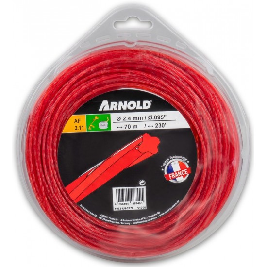 Twisted cord 2.4mm x 70m Brushcutters cords
