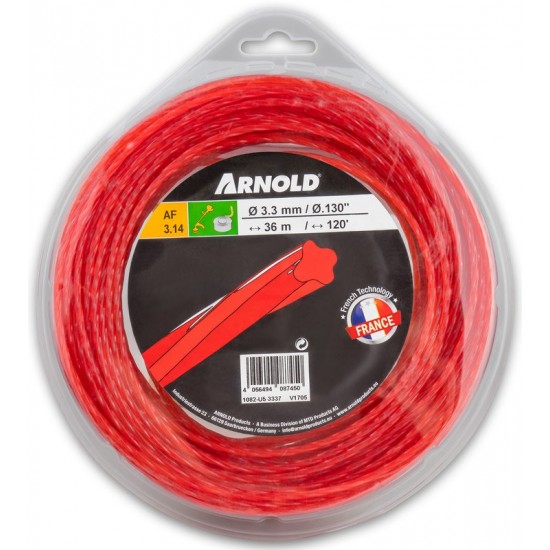 Twisted cord 3,3mm x 36m Brushcutters cords