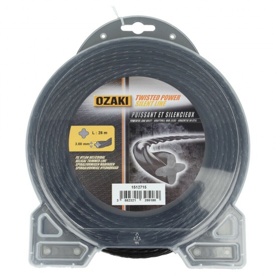 Twisted cord 3.0mm x 28m Brushcutters cords