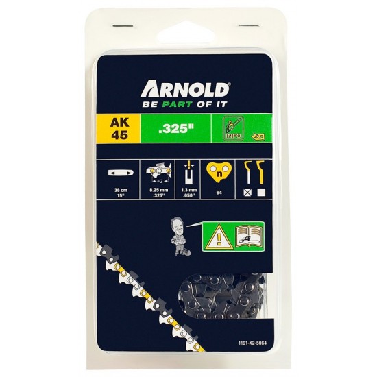 Chain 0.325", 64 TG. 1.3mm Saw chains & grinding tools Chain 0.325", 64 TG. 1.3mm Saw chains & grinding tools