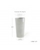 Amsterdam Mid High pot 66 White Grey Amsterdam high pot Amsterdam Mid High pot 66 White Grey Amsterdam high pot