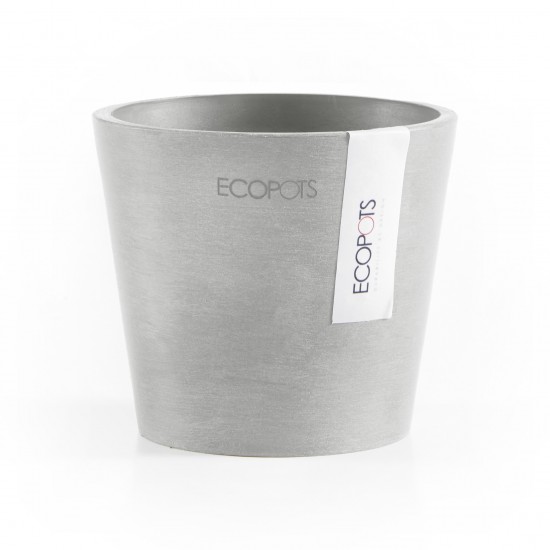 Amsterdam Mini small pot 10 White Grey Small pot amsterdam mini Amsterdam Mini small pot 10 White Grey Small pot amsterdam mini