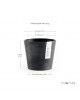 Amsterdam Mini small pot 10 Dark Grey Small pot amsterdam mini Amsterdam Mini small pot 10 Dark Grey Small pot amsterdam mini