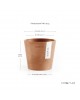 Amsterdam Mini small pot 10 Terracotta Small pot amsterdam mini Amsterdam Mini small pot 10 Terracotta Small pot amsterdam mini