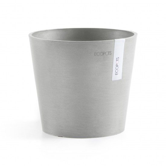 Amsterdam Mini small pot 17 White Grey Small pot amsterdam mini Amsterdam Mini small pot 17 White Grey Small pot amsterdam mini