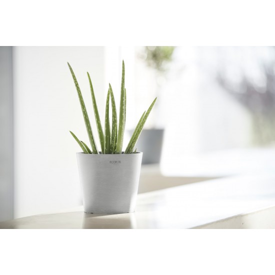 Amsterdam Mini small pot 17 White Grey Small pot amsterdam mini Amsterdam Mini small pot 17 White Grey Small pot amsterdam mini