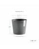 Amsterdam Mini small pot 17 Grey Small pots