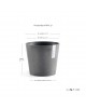Amsterdam Mini small pot 17 Grey Small pot amsterdam mini Amsterdam Mini small pot 17 Grey Small pot amsterdam mini