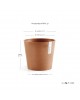 Amsterdam Mini small pot 17 Terracotta Small pot amsterdam mini Amsterdam Mini small pot 17 Terracotta Small pot amsterdam mini