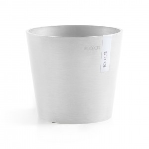 Amsterdam Mini small pot 17 Pure White