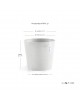 Amsterdam Mini small pot 17 Pure White Small pot amsterdam mini Amsterdam Mini small pot 17 Pure White Small pot amsterdam mini