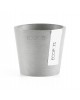 Amsterdam Mini small pot 8 White Grey Small pot amsterdam mini Amsterdam Mini small pot 8 White Grey Small pot amsterdam mini