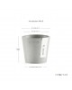 Amsterdam Mini small pot 8 White Grey Small pot amsterdam mini Amsterdam Mini small pot 8 White Grey Small pot amsterdam mini