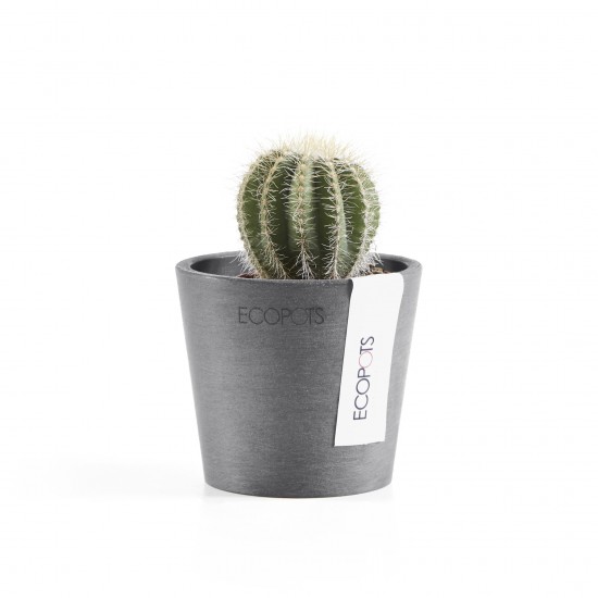 Amsterdam Mini small pot 8 Grey Small pot amsterdam mini Amsterdam Mini small pot 8 Grey Small pot amsterdam mini