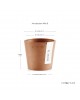 Amsterdam Mini small pot 8 Terracotta Small pot amsterdam mini Amsterdam Mini small pot 8 Terracotta Small pot amsterdam mini