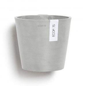 Hanging pot Amsterdam Wall White Grey