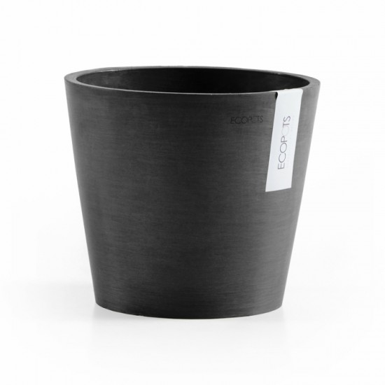 Amsterdam round pot 20 Dark Grey Amsterdam pot 