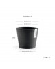 Amsterdam round pot 20 Dark Grey Amsterdam pot Amsterdam round pot 20 Dark Grey Amsterdam pot