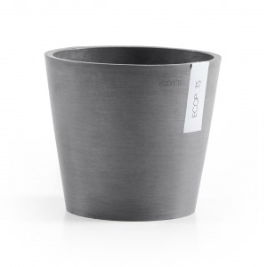 Amsterdam round pot 20 Grey