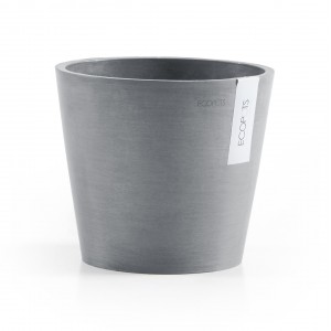 Amsterdam round pot 20 Blue Grey