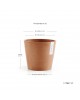 Amsterdam round pot 20 Terracotta Amsterdam pot Amsterdam round pot 20 Terracotta Amsterdam pot