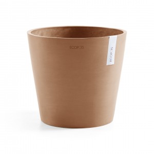 Γλάστρα στρογγυλή Amsterdam 25 Terracotta