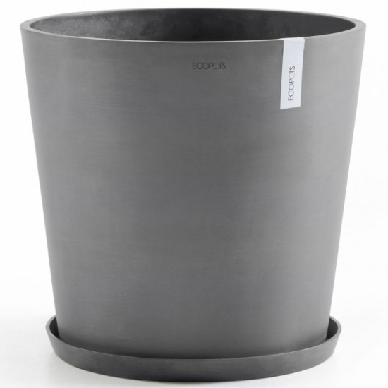 Amsterdam round pot 60 Grey Amsterdam pot 