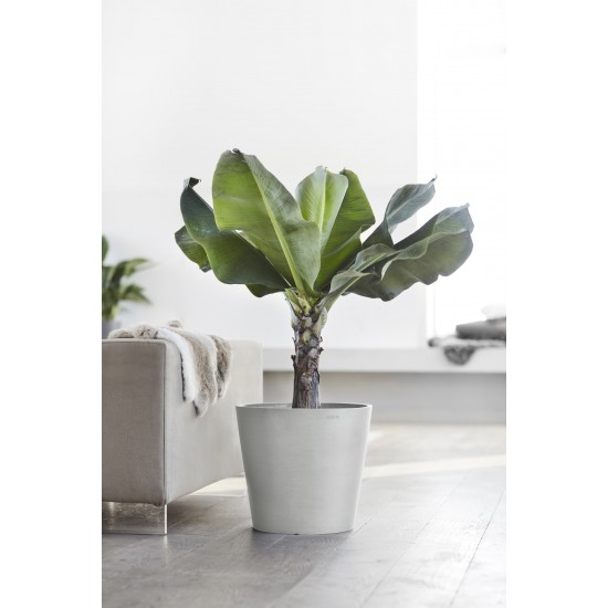 Amsterdam round pot 60 White Grey Amsterdam pot Amsterdam round pot 60 White Grey Amsterdam pot