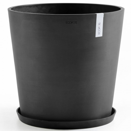 Amsterdam round pot 60 Dark Grey Amsterdam pot 