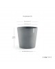 Amsterdam round pot 60 Blue Grey Amsterdam pot Amsterdam round pot 60 Blue Grey Amsterdam pot