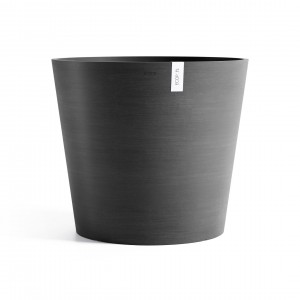 Amsterdam round pot 70 Dark Grey