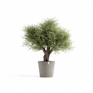 Amsterdam round pot 70 Taupe