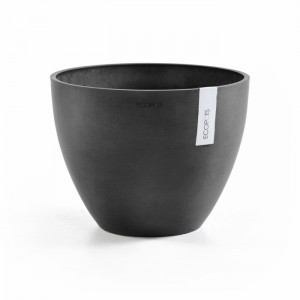 Antwerp oval pot 30 Dark Grey