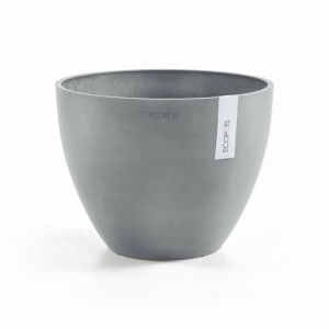 Γλάστρα στρογγυλή Antwerp 30 Blue Grey