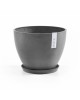 Antwerp oval pot 30 Grey Antwerp pot 