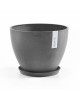 Antwerp oval pot 40 Grey Antwerp pot 