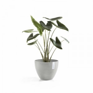 Antwerp oval pot 40 White Grey