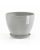 Antwerp oval pot 40 White Grey Antwerp pot 