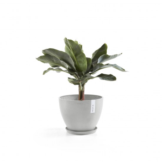 Antwerp round pot 50 White Grey Antwerp pot Antwerp round pot 50 White Grey Antwerp pot
