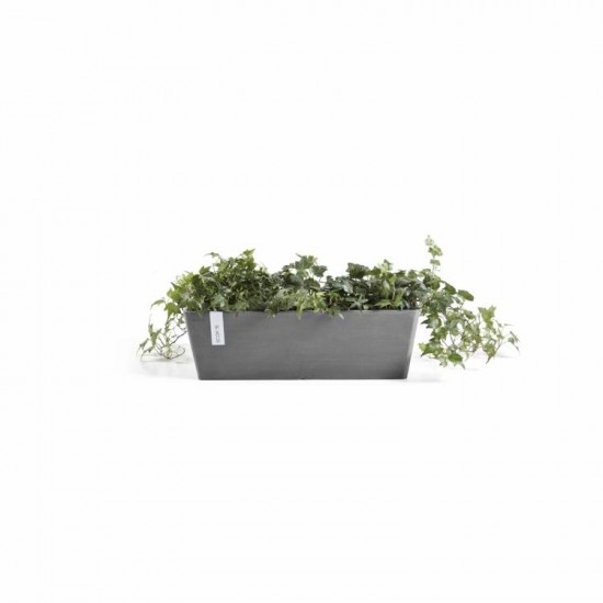 Rectangular planter Bruges 45 Grey Renctangular bruges
