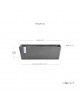 Rectangular planter Bruges 45 Grey Renctangular bruges Rectangular planter Bruges 45 Grey Renctangular bruges