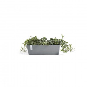 Rectangular planter Bruges 45 Blue Grey