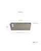 Rectangular planter Bruges 55 Taupe Renctangular bruges