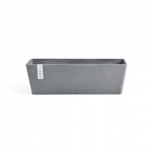 Rectangular planter Bruges 55 Blue Grey