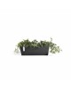 Rectangular planter Bruges 65 Dark Grey Renctangular bruges