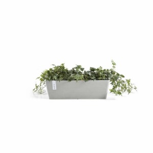 Rectangular planter Bruges 65 White Grey