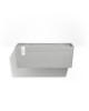 Hanging planter Bruges White Grey Hanging bruges Hanging planter Bruges White Grey Hanging bruges