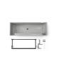 Hanging planter Bruges White Grey Hanging bruges Hanging planter Bruges White Grey Hanging bruges