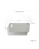Hanging planter Bruges White Grey Hanging bruges Hanging planter Bruges White Grey Hanging bruges