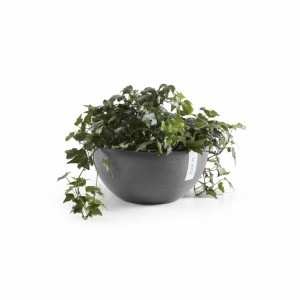 Round bowl pot Brussels 25 Grey